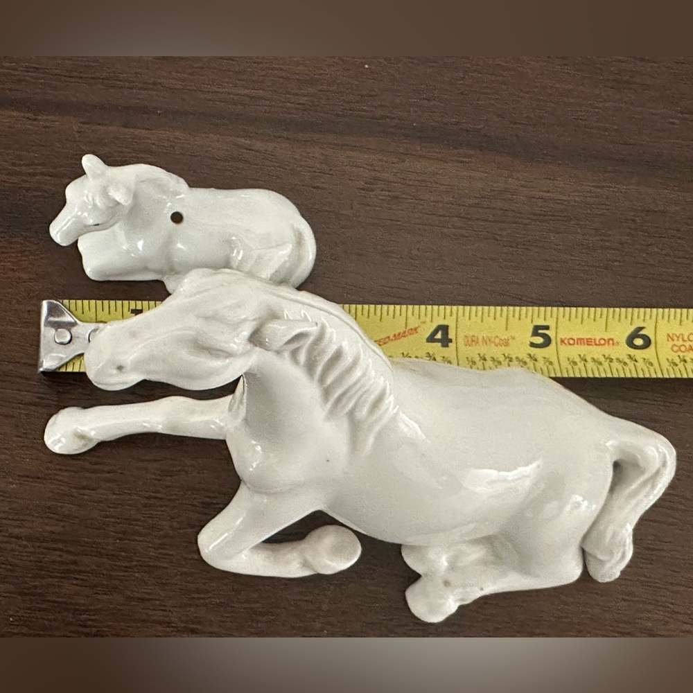 Ceramic mama Horse with pony - Picture 9 of 11